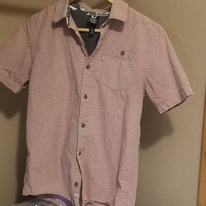 Boy L button up casual dress shirt